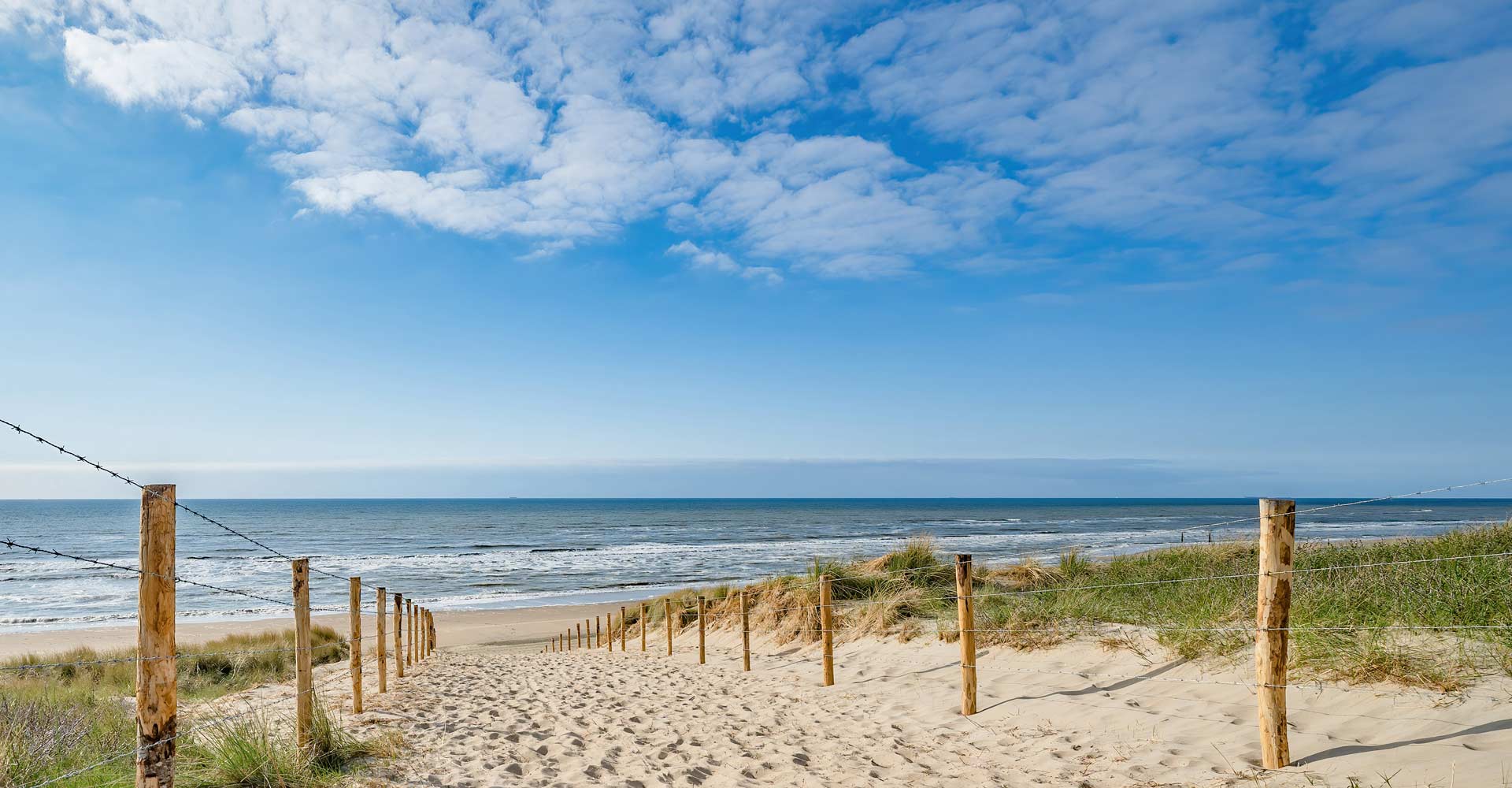 NOORDWIJK AAN ZEE IN SÜDHOLLAND (NIEDERLANDE)